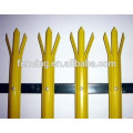 decorate second hand palisade fencing for sale/powder sprayed coating palisade fence